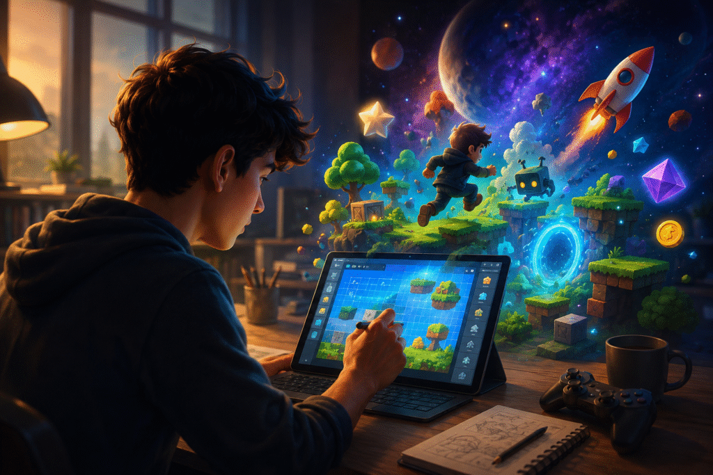How No Code AI Game Makers Help Anyone Create Games